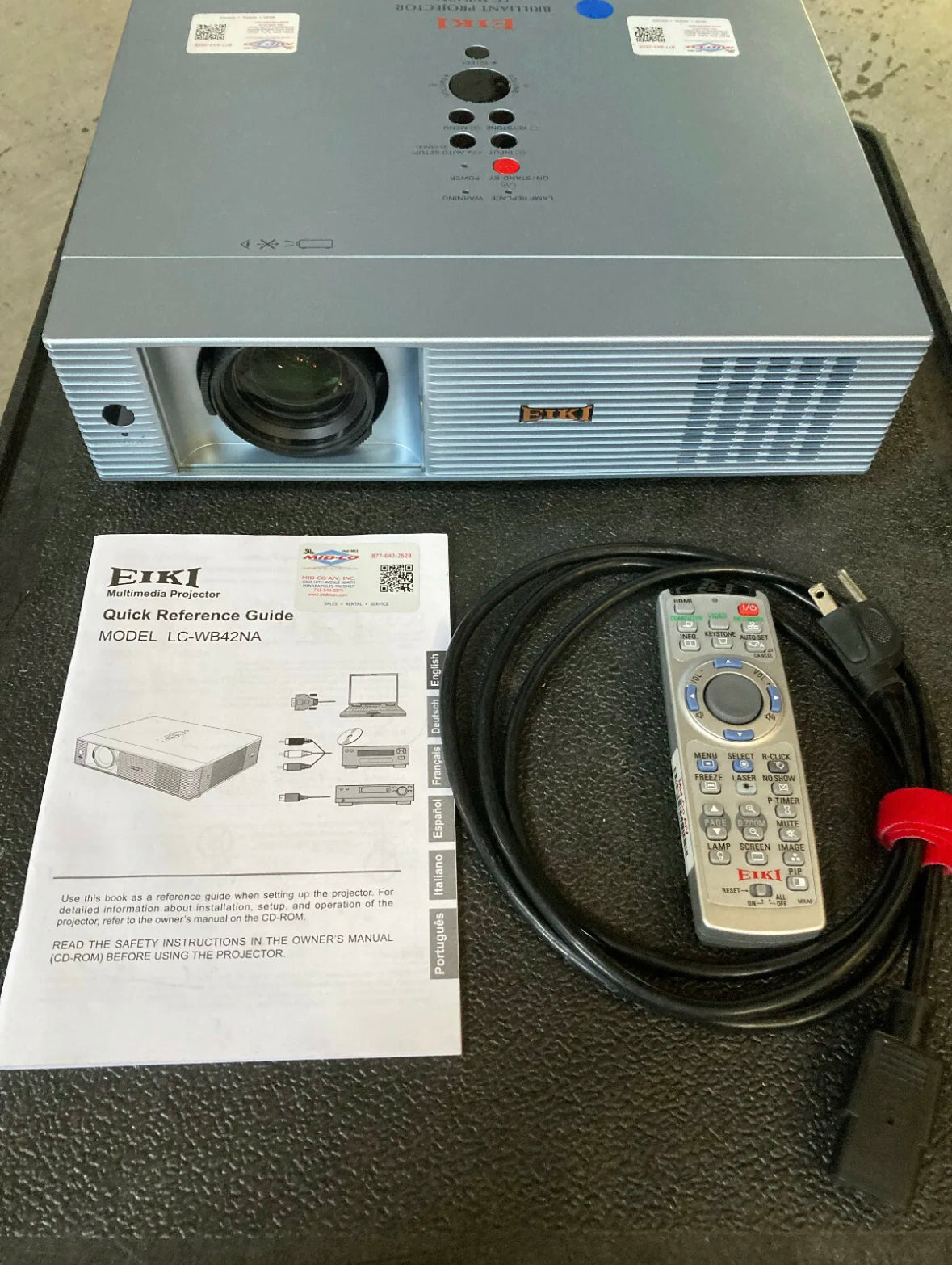 EIKI 3LCD DLP Projector