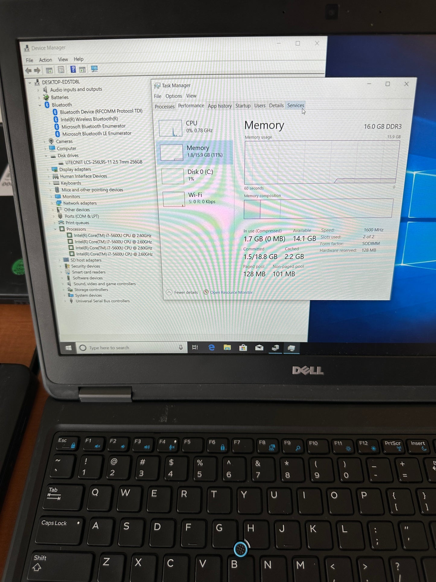 Dell Professional Laptop